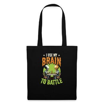 Chess Use Brain To Ballte - Tote Bag - black - Front