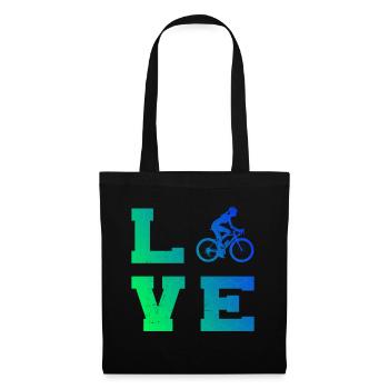 Bike Cycling Cycling Cycling Cycling - Tote Bag - black - Front