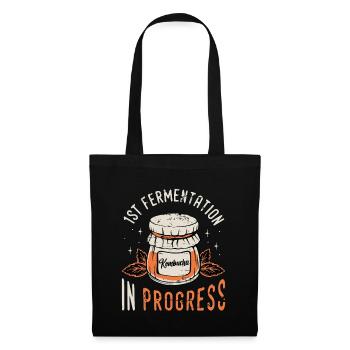 Kombucha 1st Fermentation In Progress Home Brewing - Tote Bag - black - Front