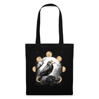 Raven Raven Crow Crow Plague Plague Mask Bird - Tote Bag - black - Front