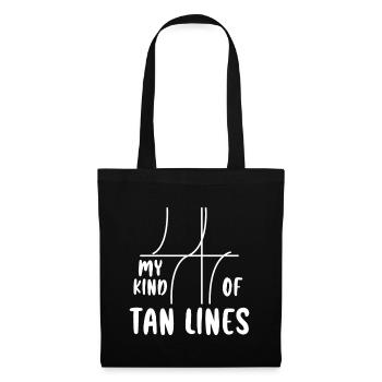 My Kind Of Tan Lines 4 - Stoffbeutel - Schwarz - Vorne