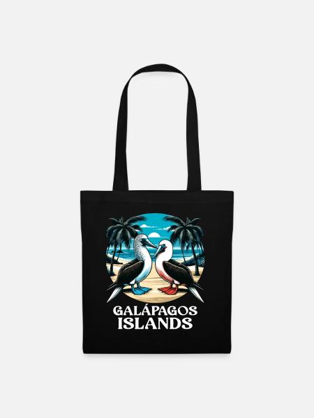 Galapagos Islands - Stoffbeutel - Schwarz