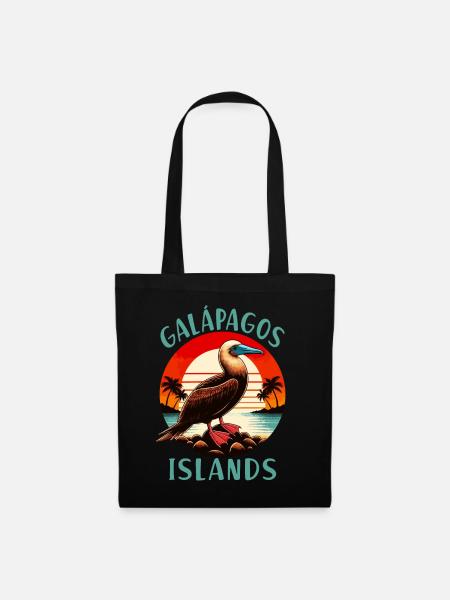 Galapagos Islands - Stoffbeutel - Schwarz