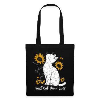 Best Cat Mom Ever - Tote Bag - black - Front