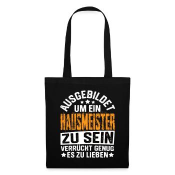 Caretaker Building Management Caretaker Saying - Tote Bag - black - Front