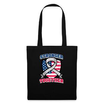 Glioblastoma Awareness Stronger Together - Tote Bag - black - Front