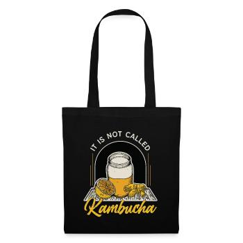 Kombucha It Is Not Called Kambucha Tea Mushroom - Stoffbeutel - Schwarz - Vorne