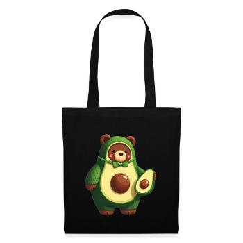 Avocado Bear - Fruity Animal Costumes - Tote Bag - black - Front