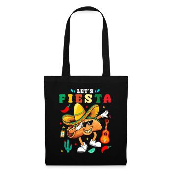 Drôle Meme Citation Taco Fête mexicaine, Fiesta Mexico - Sac en tissu - noir - Devant
