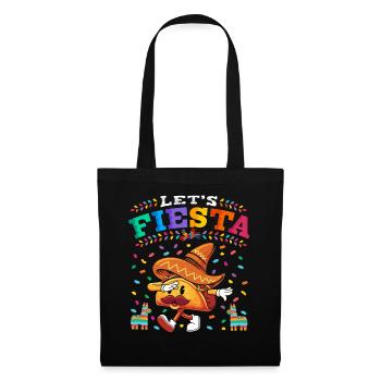 Drôle Meme Citation Taco Fête mexicaine, Fiesta Mexico - Sac en tissu - noir - Devant