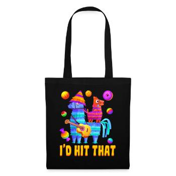 Drôle Meme Citation Taco Fête mexicaine, Fiesta Mexico - Sac en tissu - noir - Devant