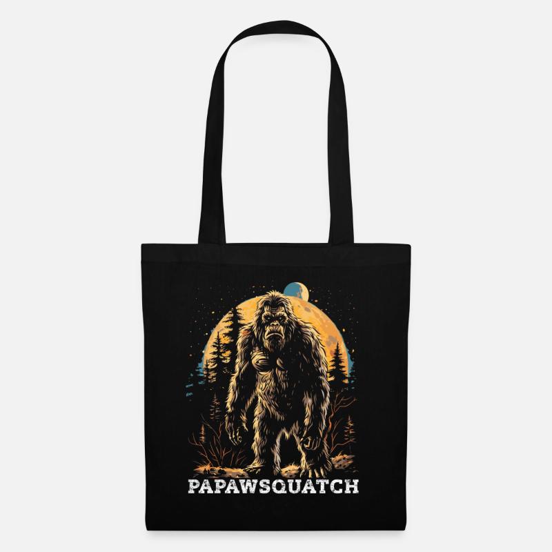 Papaw Squatch - Tote Bag - black