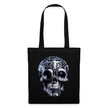 Space skull - Tote Bag - black - Front