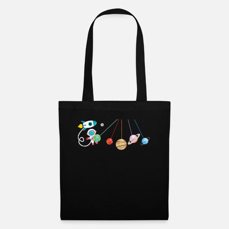 Space, Weltraum, Nerd, Geed, Wissenschaft Meme - Stoffbeutel - Schwarz