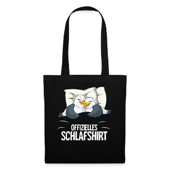 Chemise de nuit officielle Seagull - Sac en tissu - noir - Devant