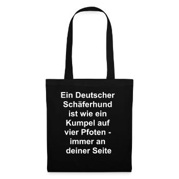 Mein bester Kumpel Geschenk - Stoffbeutel - Schwarz - Vorne