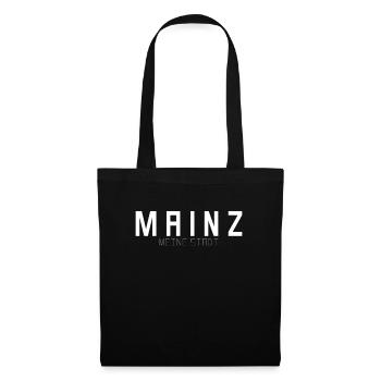 Mainz Meine Stadt - Stoffbeutel - Schwarz - Vorne