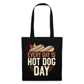 Hot Dog Adult Every Day Is Hot Dog - Tote Bag - black - Front