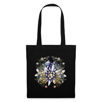 Alps Mountains Mountains Nature Flowers Nature Lovers - Tote Bag - black - Front