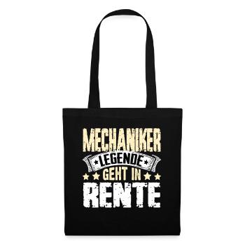 Mechanic legend retires - Tote Bag - black - Front