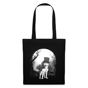 Wehrwolf Wolf Wolves Halloween Medieval Dog - Tote Bag - black - Front