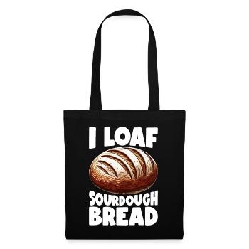 Sourdough Bread Bread Baking Sourdough Starter - Tote Bag - black - Front