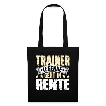 Coach legend retires - Tote Bag - black - Front
