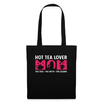 Hot Tea Lover Mom The Idol The Myth Teacup Lover - Tote Bag - black - Front