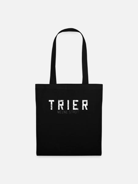Trier Meine Stadt - Stoffbeutel - Schwarz
