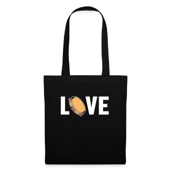 Capoeira Love Ginga Capoeirista Danse - Sac en tissu - noir - Devant