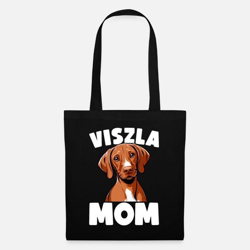 Viszla Hund Viszla Hunde - Stoffbeutel - Schwarz