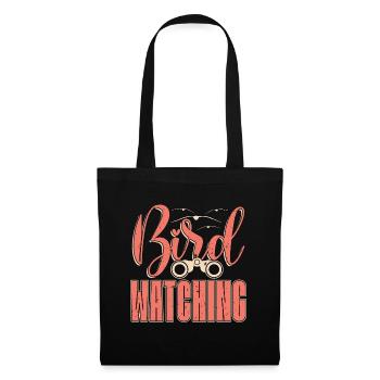 Bird Watching Ornithologist Birding Birdwatcher - Tote Bag - black - Front