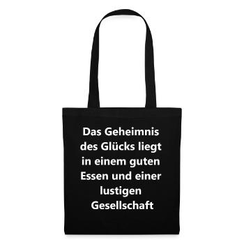 Cookbook Gift Set - Tote Bag - black - Front