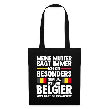 Belgian Belgian Belgium - Tote Bag - black - Front