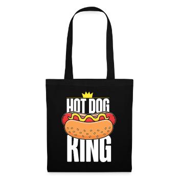 Hot Dog Adult King Hot Dog King - Stoffbeutel - Schwarz - Vorne