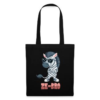 Zebra pun - Tote Bag - black - Front