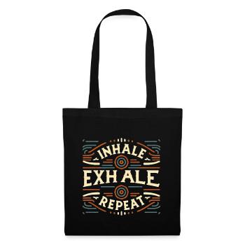 Inspirez Expirez Répétez 8 - Sac en tissu - noir - Devant