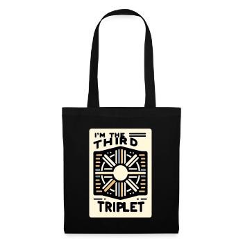 I'm The Third Triplet 6 - Tote Bag - black - Front