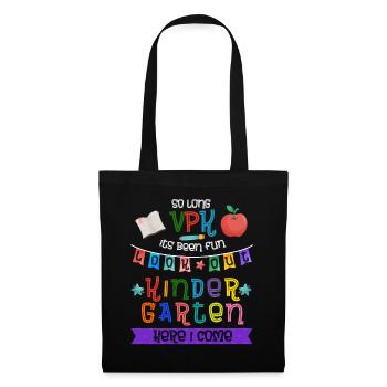 Farewell to preschool: Kindergarten, here I come! - Tote Bag - black - Front