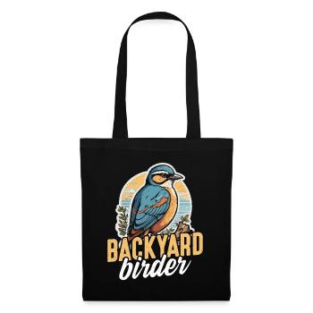 Birdwatching Backyard Birder Birding Ornithologist - Tote Bag - black - Front