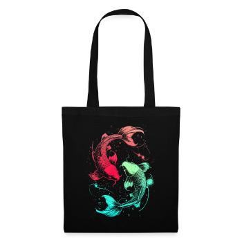 Pisces Zodiac Sign Pisces Symbol Astrology - Tote Bag - black - Front