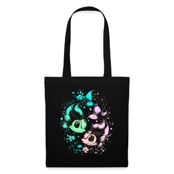 Pisces Zodiac Sign Pisces Birthday Astrology - Tote Bag - black - Front