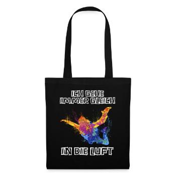 Skydive Freefly Fallschirmspringer Shirt Skydiving - Tote Bag - black - Front