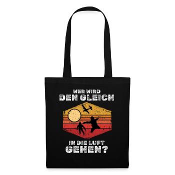 Skydive Freefly Fallschirmspringer Shirt Skydiving - Tote Bag - black - Front