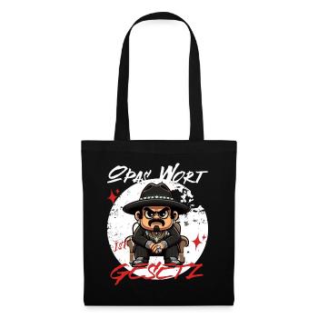 The Big Gangsters - Stoffbeutel - Schwarz - Vorne