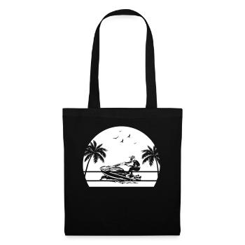 Jetski jet ski Jetski Lover Jetskiing Jetski Racin - Sac en tissu - noir - Devant