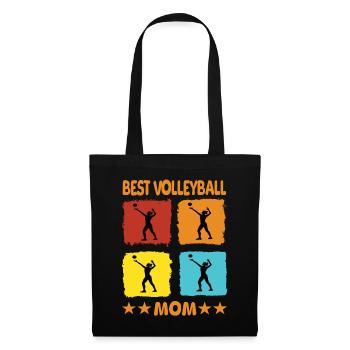 Best Volleyball Mom - Tote Bag - black - Front