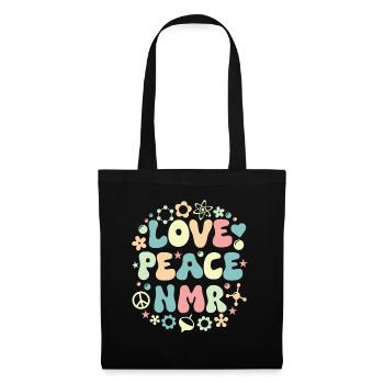 Nuclear Magnetic Resonance Spectroscopy Love Retro - Tote Bag - black - Front
