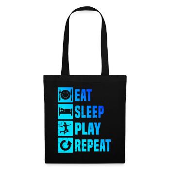 Squash Badminton Badminton Men's Badminton Player - Tote Bag - black - Front