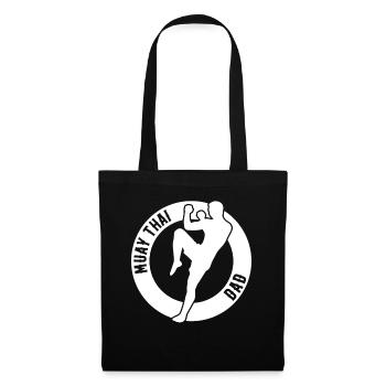 Muay Thai Dad Muay Thai Fighter Daddy - Tote Bag - black - Front